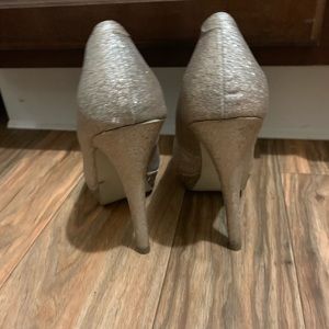 Madden girl golden sparkly heels